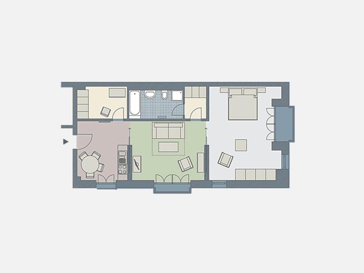 Kaiservillen Heringsdorf - Ferienwohnung Mit 1 Schlafzimmer Und Balkon Dr4 المظهر الخارجي الصورة