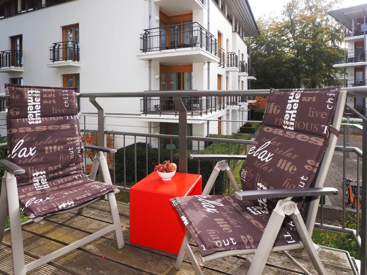 Kaiservillen Heringsdorf - Ferienwohnung Mit 1 Schlafzimmer Und Balkon Dr4 المظهر الخارجي الصورة